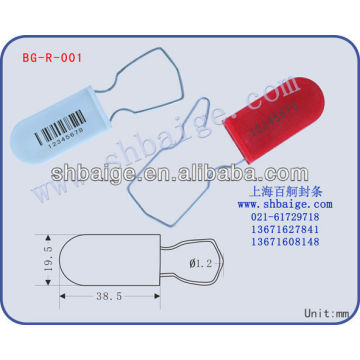 Sello de candado BG-R-001 para uso de seguridad Candado de candado, etiqueta de sellado, sellos de seguridad de contenedor, candado de contenedor, sellos de caja de balota